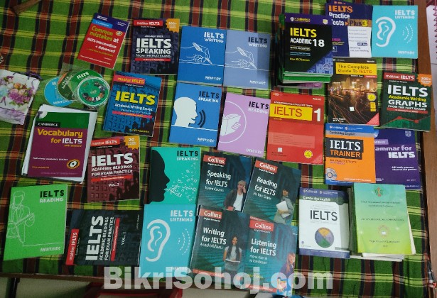 Cambridge IELTS Books (51 Books and 4 DVD)